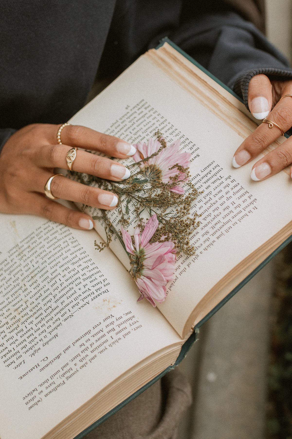 Person Reading a Book 